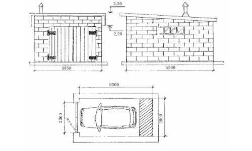Как построить гараж из металлического каркаса и профиля