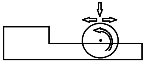 Схема приспособления для вырезания шаров из пенопласта