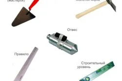 Инструменты для кладки цоколя Инструменты для кладки цоколя