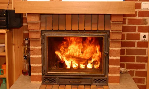 Кирпичный камин в доме Кирпичный камин в доме