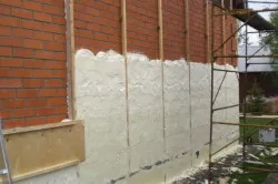 Отделка стены пенополиуретаном