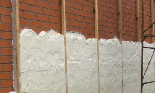 Утепление стен пенополиуретаном