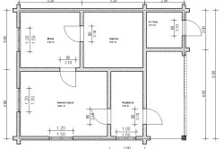 Проект кирпичной бани