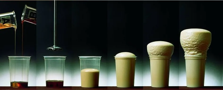 Приготовление смеси ППУ