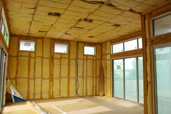 Утепление дома изнутри 